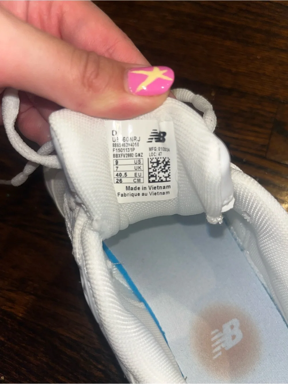 New Balance 9060 Triple White RARE NWT - Picture 6 of 8